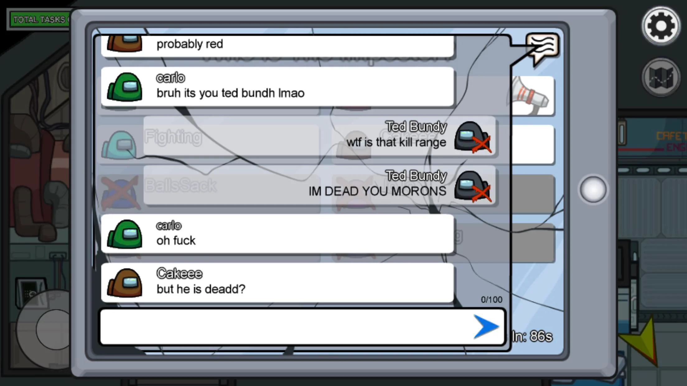 Among Us Best And Funniest Chats