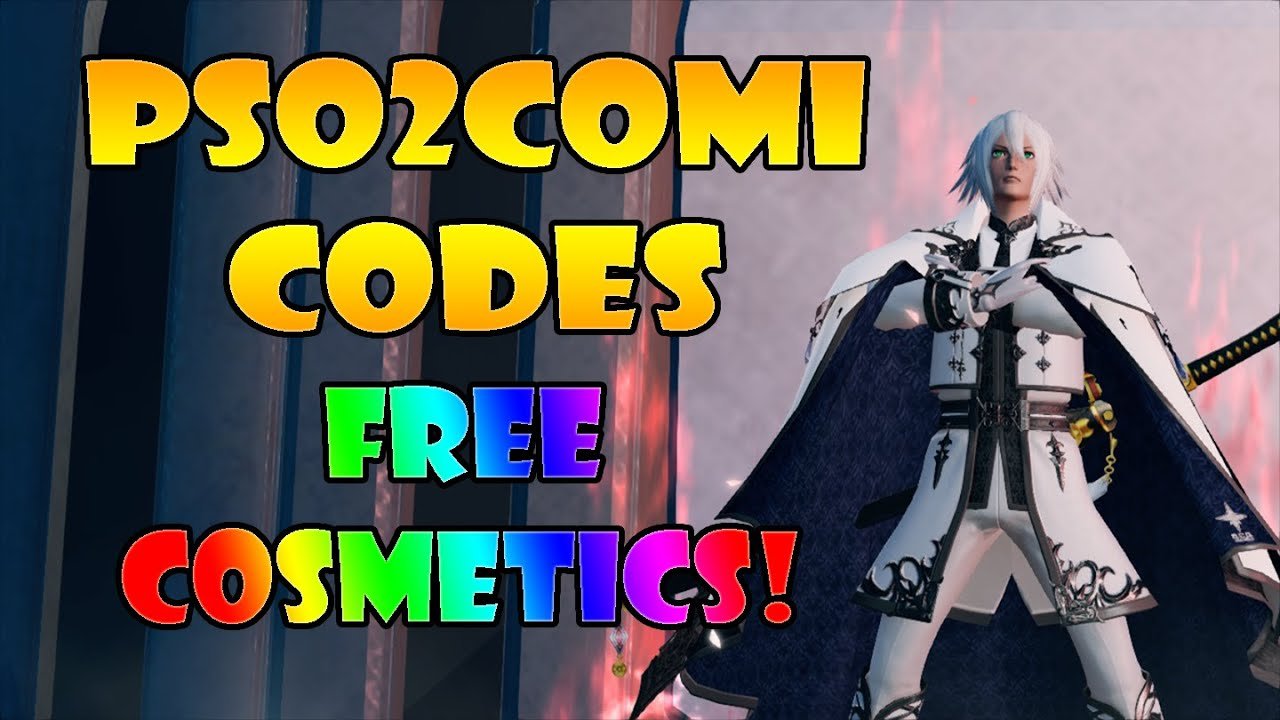 Phantasy Star Online 2 Comi Codes
