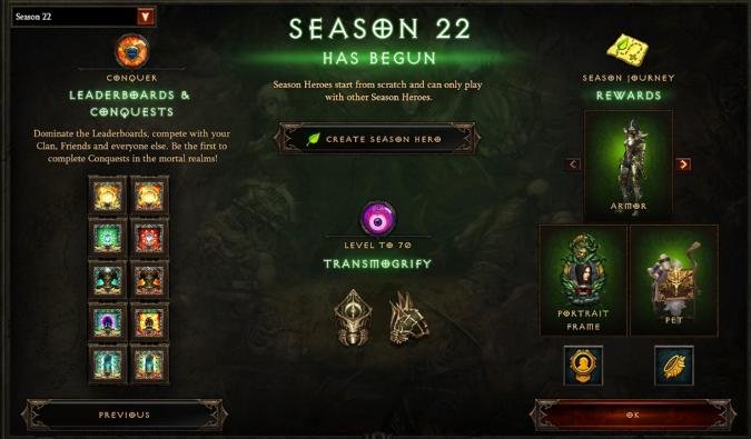 When will Diablo 3 Season 22 end? March 28!