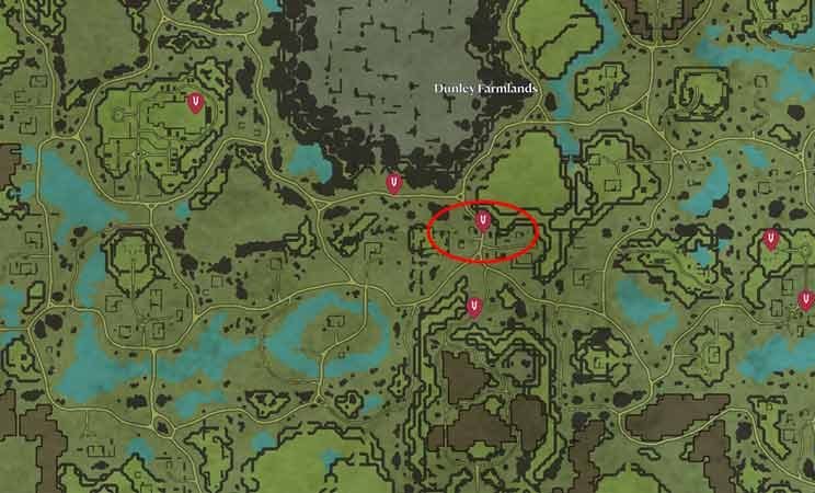 where to find vincent the frostbringer in v rising and location