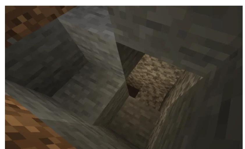 Diamonds in Minecraft