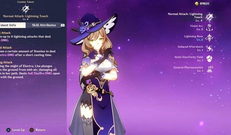 Lisa’s Age in Genshin Impact