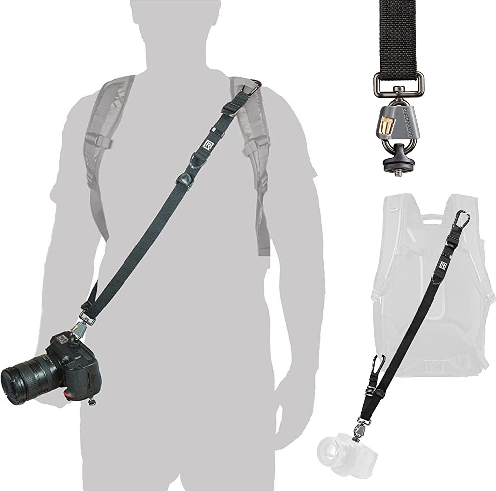 Amazon.com : BlackRapid Backpack Camera Sling, Trusted Design, Strap for DSLR, SLR and Mirrorless Cameras : Electronics
