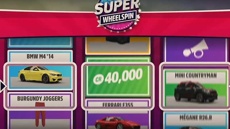 how to get super wheelspins in forza horizon 5