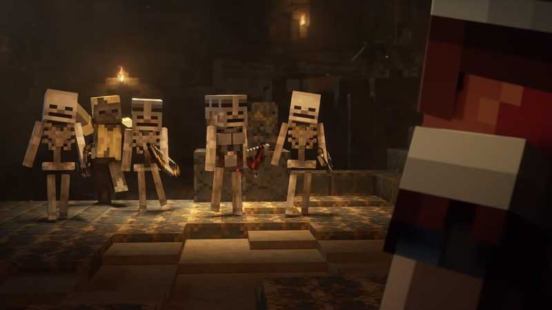 minecraft dungeons weapons