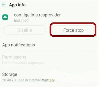lg ims keeps stopping how to fix 