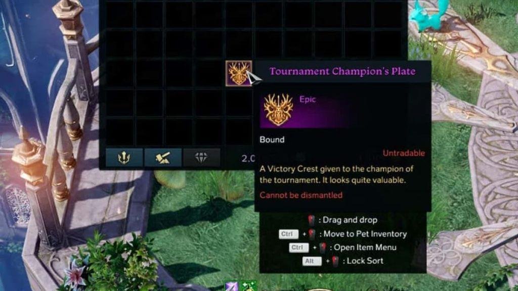 tournament champions plate lost ark
