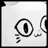 Huge White Balloon Cat Value