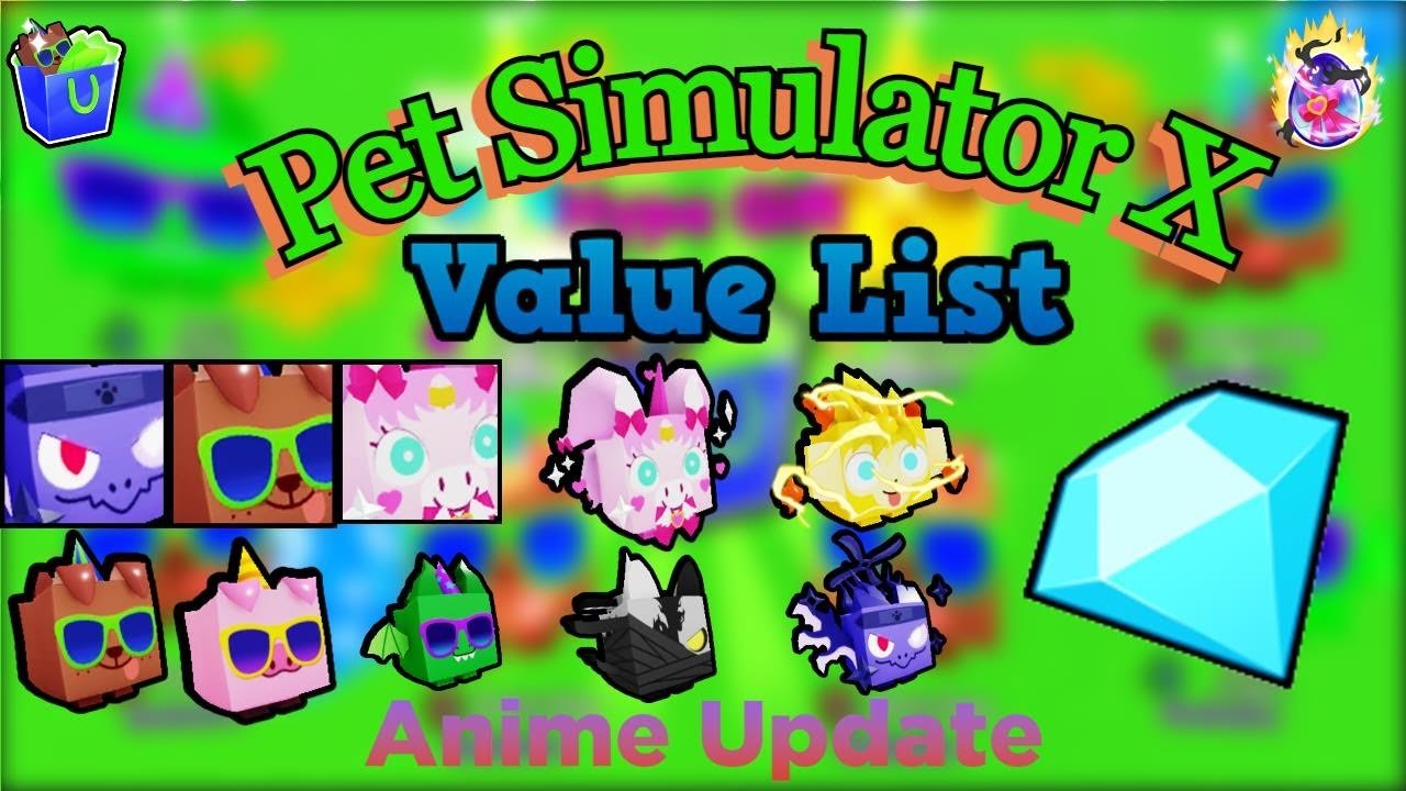 Pet Simulator X Hardcore Pet Value List 2024