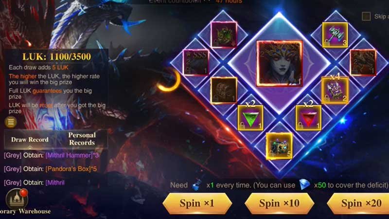 Redeem Dragon Storm Fantasy Gift Codes