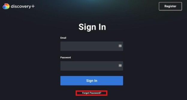 How To Reset and Change Discovery Plus Password Using auth.discovery plus/reset-password?