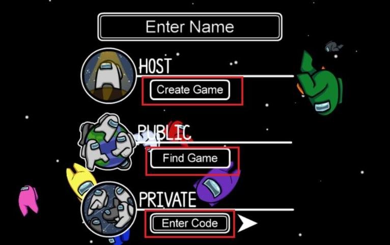 Features of the Among Us Game