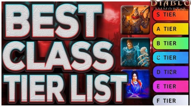 Diablo Immortal BEST PVP CLASS TIER LIST - What is the Best PVP Class to Pick Guide - YouTube