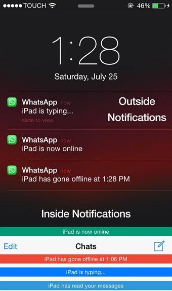 Online Notify WhatsApp Notification WhatsApp