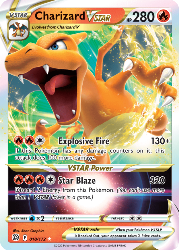 Charizard VStar Cards