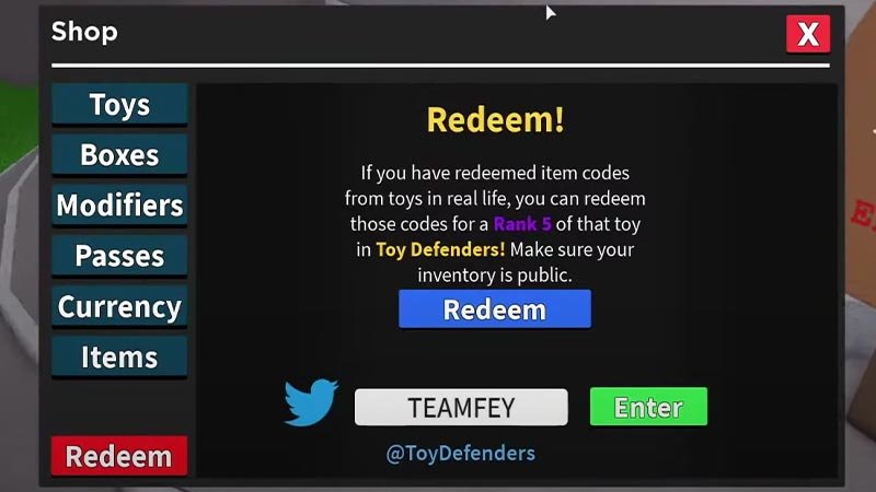 How to Redeem Toy Defenders Tower Defense Codes