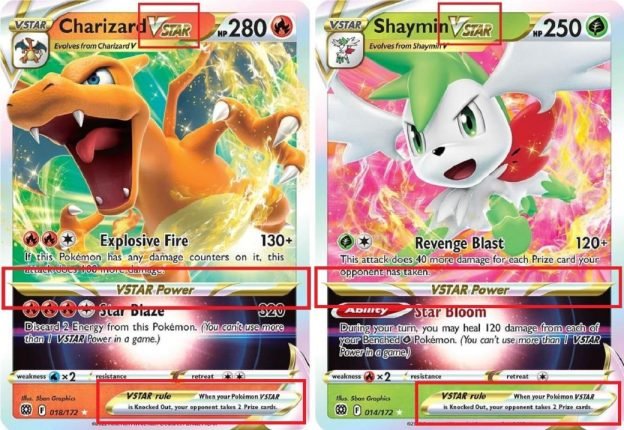 How to Recognize VSTAR Pokémon Cards