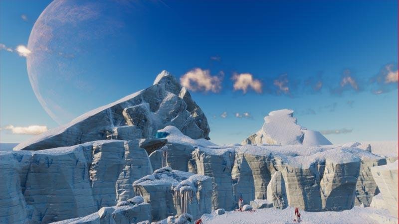 below zero glacial basin map