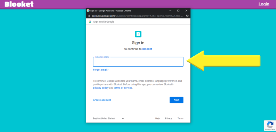 blooket dashboard login