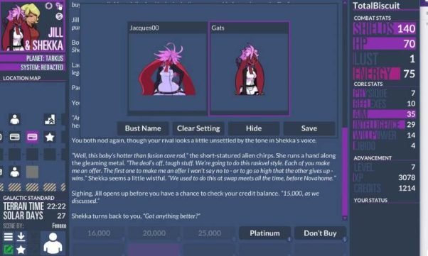 Save Editors in Trials in Tainted Space