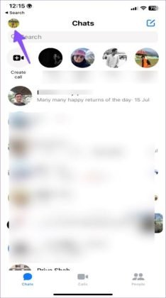 restrict in messenger