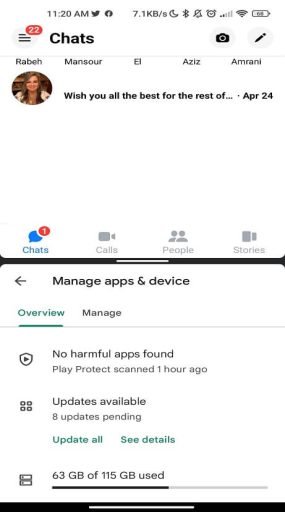 Check Unseen Messages