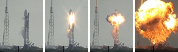 SpaceX rocket and Israeli satellite destroyed in launch pad explosion – Spaceflight Now