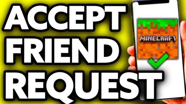 how to accept friend request on minecraft
