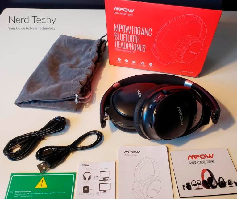 Mpow H10 Review: Dual-Mic Noise Cancelling Bluetooth Headphones - Nerd Techy