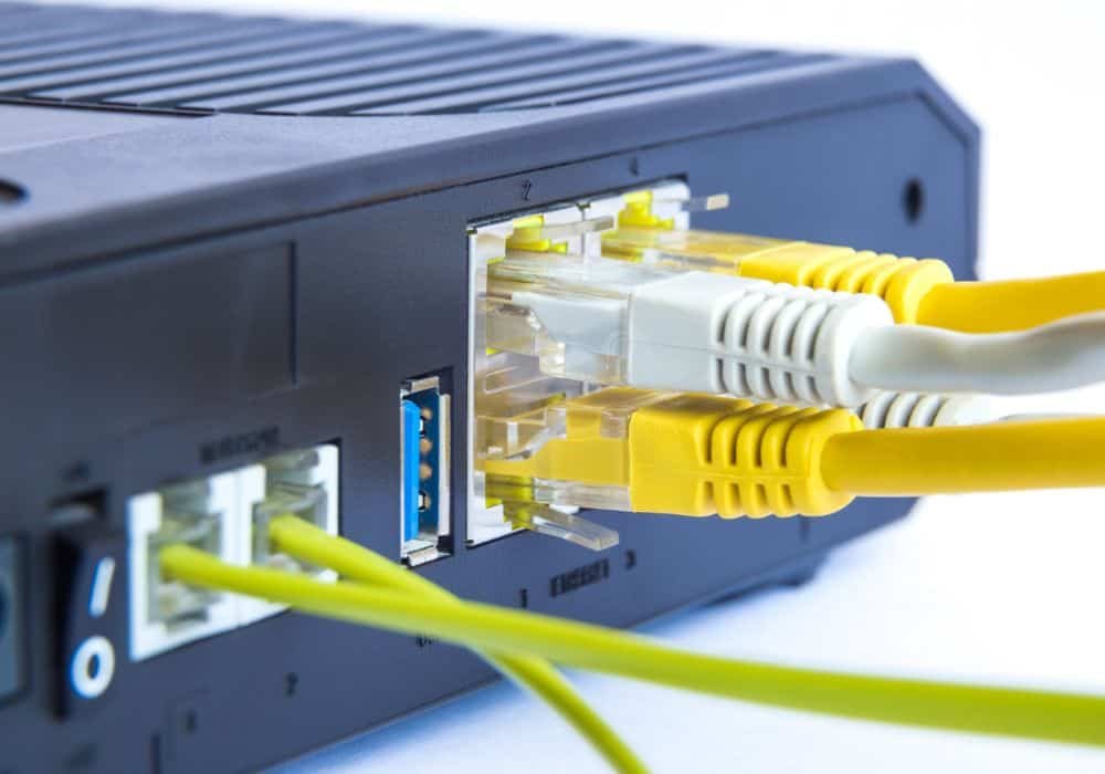 cox router blinking green
