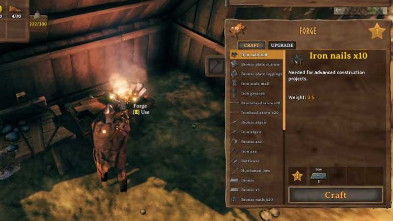 How to Get Iron Nails