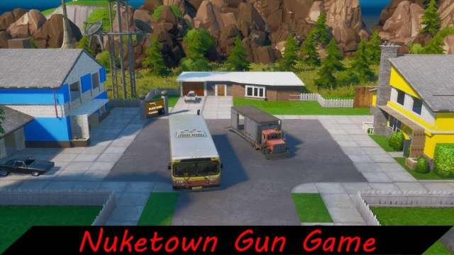 Fortnite Gun Game Code Nuketown