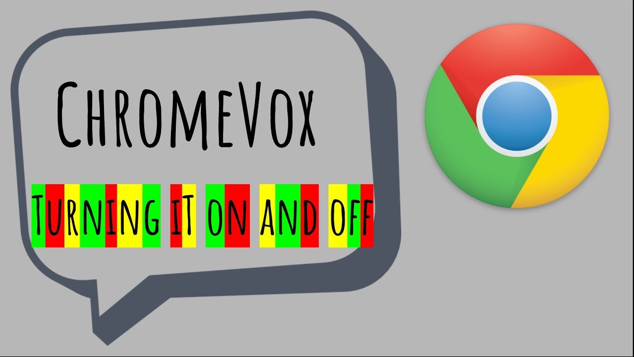 How to Turn Off Chromevox on Chromebook