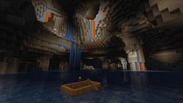 Vanilla Minecraft features the core gameplay experience. 