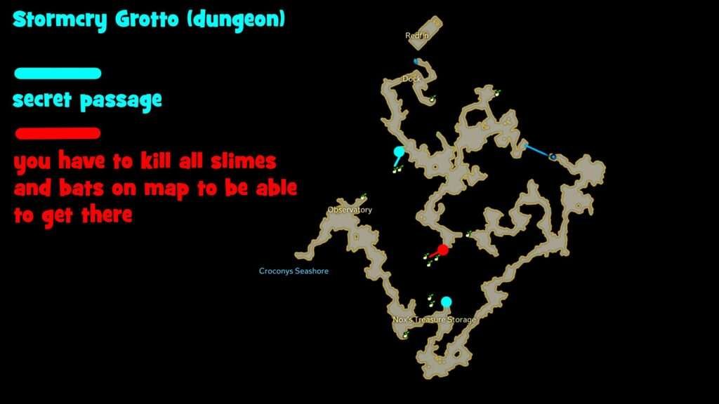 A map of a dungeon Description automatically generated