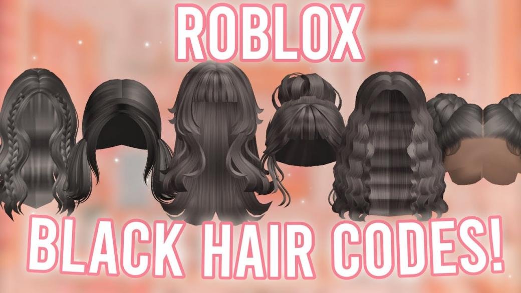 Aesthetic BLACK HAIR CODES! *WITH CODES + LINKS* | ROBLOX BLOXBURG BERRY AVENUE BROOKHAVEN - YouTube