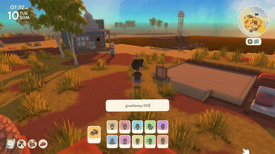 dinkum console commands