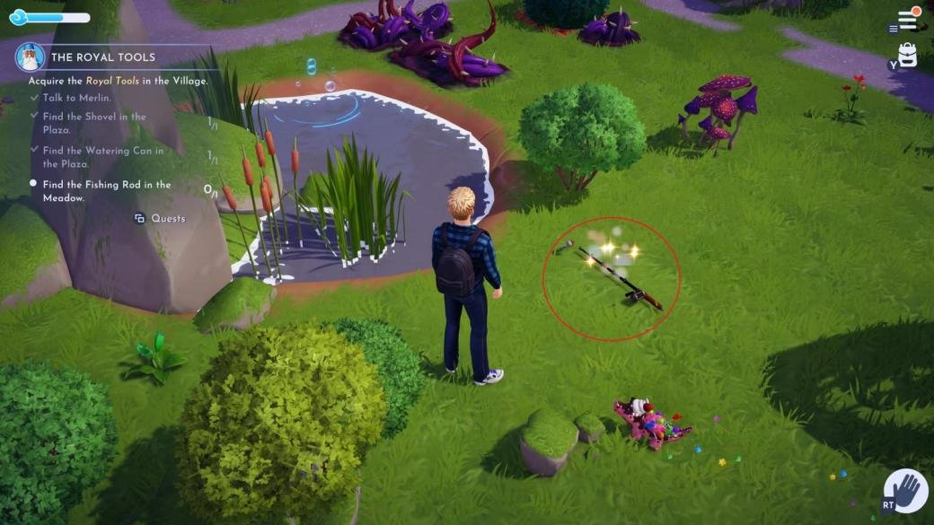 where is the watering can in dreamlight valley