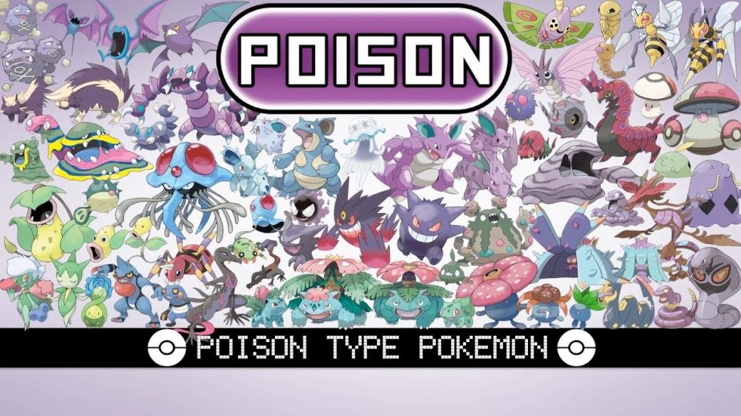 All Poison Type Pokémon - YouTube