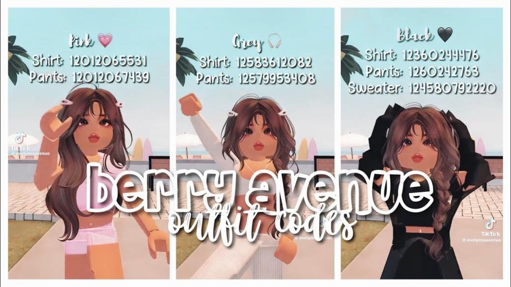 roblox berry avenue codes