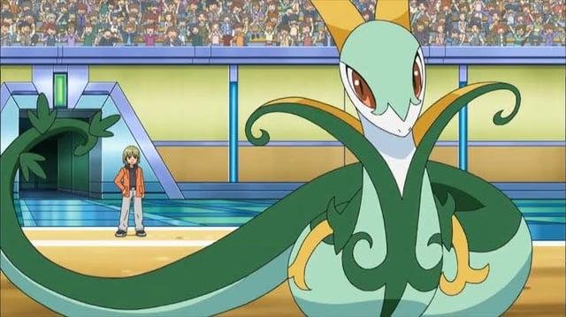 Say what you want about Trip, but his Serperior is cool as fuck : r/pokemonanime