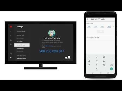 How to use your phone or tablet to activate YouTube on TV with a TV code
