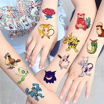 Pokemon Temporary Tattoos Shut Up And Take My Yen, 59% OFF