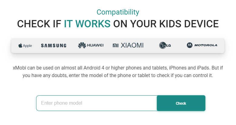 Xmobi Compatibility