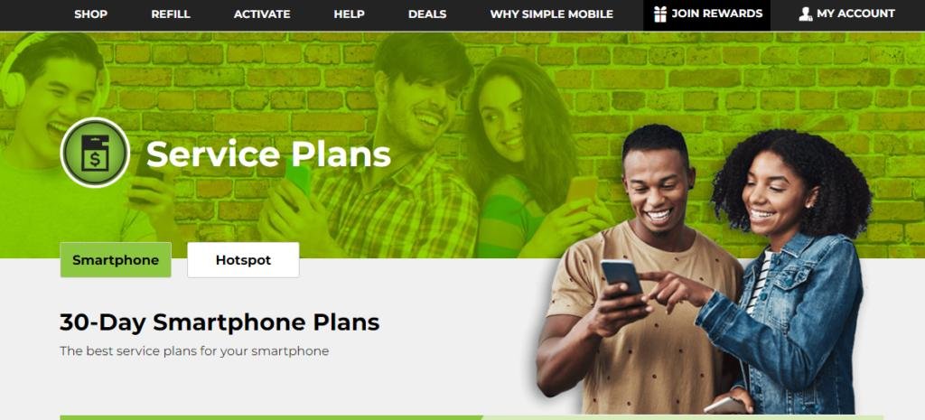 Simple Mobile Account Number and PIN 