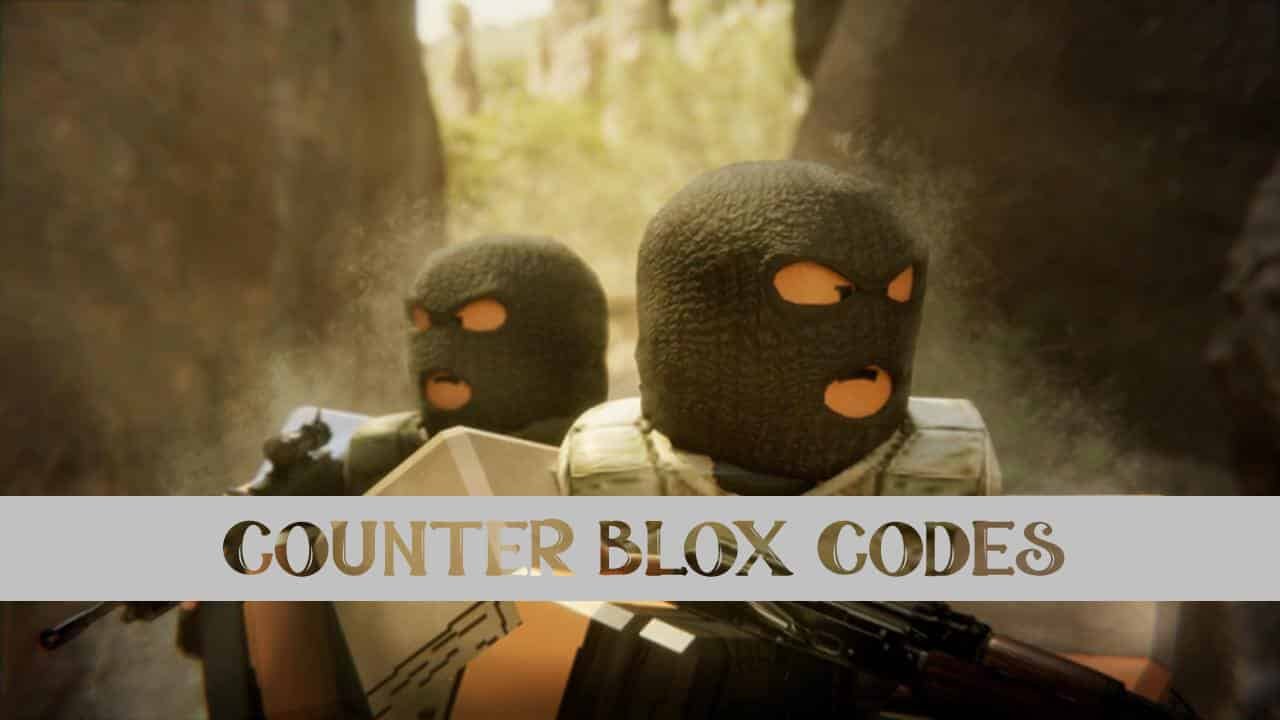 Roblox Counter Blox Codes- All Working (March 2022 Update)